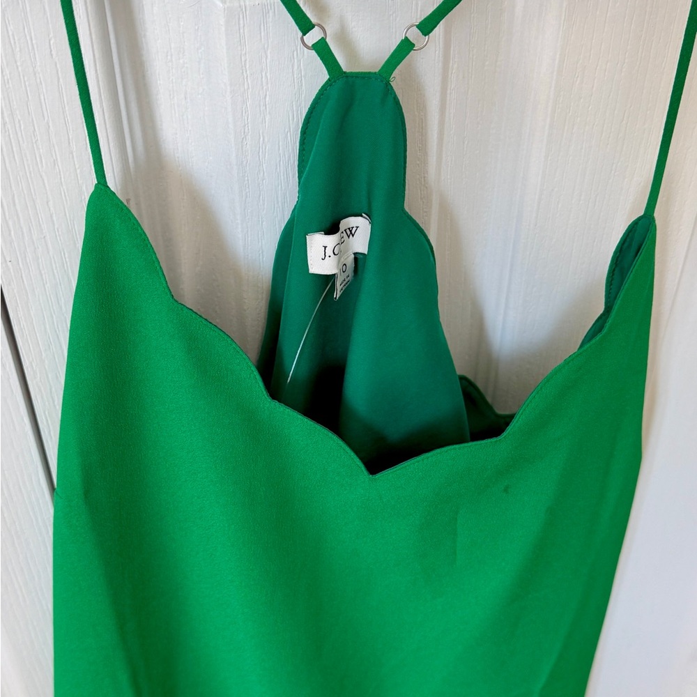 J. Crew Green Camisole Top